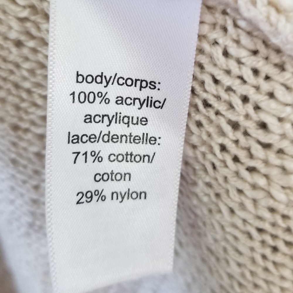 Maurices Long Open Front Cardigan Sweater Sz Large - Picture 6 of 7